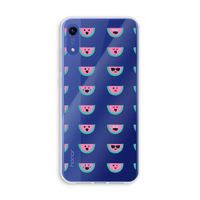Smiley watermeloenprint: Honor Play 8A Transparant Hoesje