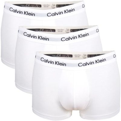 Calvin Klein 3 stuks Cotton Stretch Low Rise Trunks