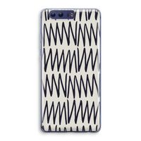 Marrakech Zigzag: Honor 9 Transparant Hoesje