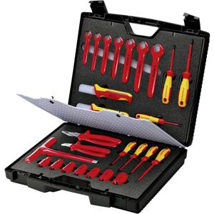 Knipex 98 99 12 opbergdoos voor hulpmiddelen Zwart, Rood, Geel Kunststof