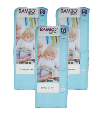 Bambo Nature Luiers Maat 6 XXL - Multiverpakking