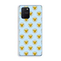 Leeuwenkoppen: Samsung Galaxy Note 10 Lite Transparant Hoesje Leeuwenkoppen: Samsung Galaxy Note 10 Lite Transparant Hoesje