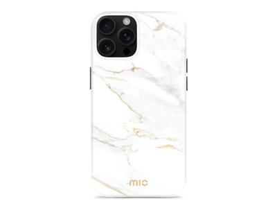MIO by Mobilize MIO White Marble Magsafe Compatible for iPhone 16 Pro Max