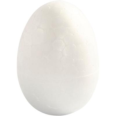 Creativ Company Eieren, h: 4,8 cm, wit, 10 stuk/ 1 doos