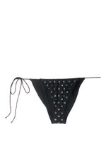 Alexander Wang bas de bikini à ornements en cristal - Noir - thumbnail