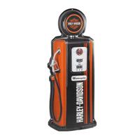 Harley-Davidson - Metaal Bord Benzine Pomp Harley-Davidson - Metaal Bord Benzine Pomp