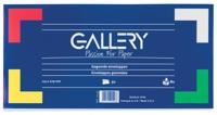 Gallery enveloppen ft 114 x 229 mm, gegomd, pak van 50 stuks