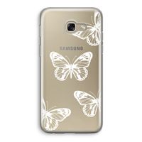 White butterfly: Samsung Galaxy A5 (2017) Transparant Hoesje White butterfly: Samsung Galaxy A5 (2017) Transparant Hoesje