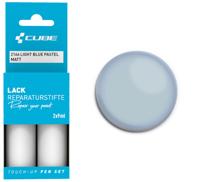Cube touch-up pen set light blue pastel matt