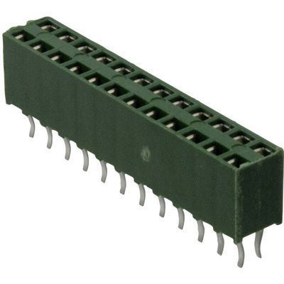 TE Connectivity 215307-8 Female header (standaard) AMPMODU HV-100 Totaal aantal polen: 16 Rastermaat: 2.54 mm Inhoud: 1 stuk(s)