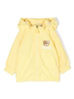 Moschino Kids veste Teddy Bear à capuche - Jaune