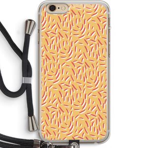 Camouflage: iPhone 6 PLUS / 6S PLUS Transparant Hoesje met koord