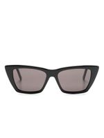 Saint Laurent Eyewear lunettes de soleil Mica à monture papillon - Noir