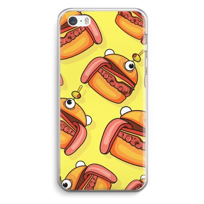 Hamburger: iPhone 5 / 5S / SE Transparant Hoesje