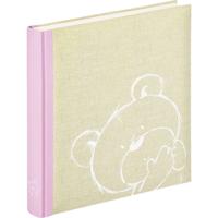 walther+ design UK-151-R Fotoalbum (b x h) 28 cm x 30.5 cm Beige, Roze 50 bladzijden
