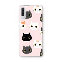 Katten: Samsung Galaxy A70 Transparant Hoesje