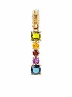 Dolce & Gabbana pendentif Rainbow Alaphabet en or 18ct orné de pierres variées - thumbnail