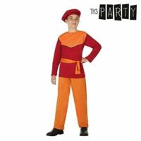 Kostuums voor Kinderen Page Rood 4 pcs - Maat: 7-9 Jaar - Maat: 7-9 Jaar