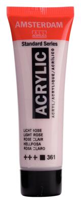 Royal Talens Amsterdam Standard Series Acrylverf Tube 20 ml - Lichtroze 361