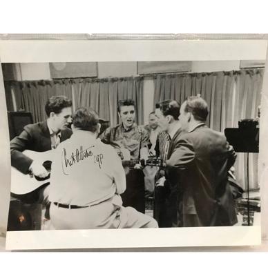 Chet Atkins Foto Gesigneerd - Origineel