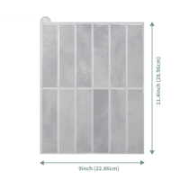 MarbleStyle - 3D Marmer Zelfklevende Wandtegels (10 stuks)
