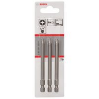 Bosch Accessoires Bit extra-hard PH 2, 89 mm 3st - 2607001535