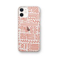 Marrakech Pink: iPhone 12 Transparant Hoesje