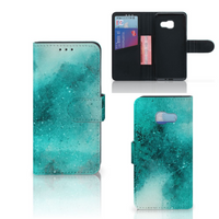 Hoesje Samsung Galaxy A3 2017 Painting Blue - thumbnail