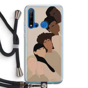 Sweet creatures: Huawei P20 Lite (2019) Transparant Hoesje met koord