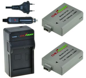 2 x LP-E5 accu's voor Canon - inclusief oplader en autolader - Origineel ChiliPower