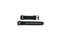 Horlogeband Casio WS-300 Rubber Zwart 18mm