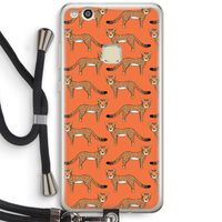 Cheetah: Huawei Ascend P10 Lite Transparant Hoesje met koord