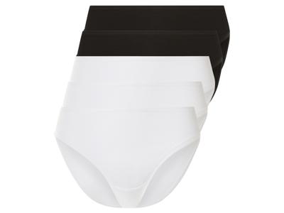 esmara Dames slips 5 stuks (Zwart/wit, L (44/46))