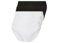 esmara Dames slips 5 stuks (Zwart/wit, XS (32/34))
