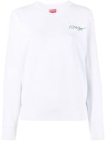 Kenzo sweat à imprimé Poppy - Blanc - thumbnail