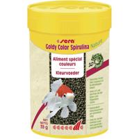 Sera Goldy Color Spirulina 100ml - Natuurlijk Voer voor Levendige Goudvissen (39g)