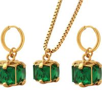 Luxe sieraden set met oorbellen en ketting