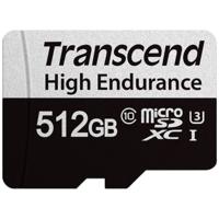 Transcend USD350V microSD-kaart Retail 512 GB UHS-I, Class 10, v30 Video Speed Class - thumbnail