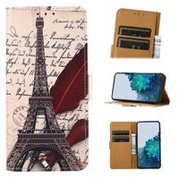 Glam Series Samsung Galaxy A73 5G Wallet Case - Eiffeltoren - thumbnail