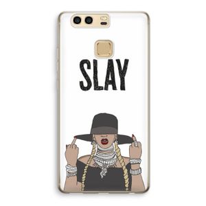 Slay All Day: Huawei P9 Transparant Hoesje