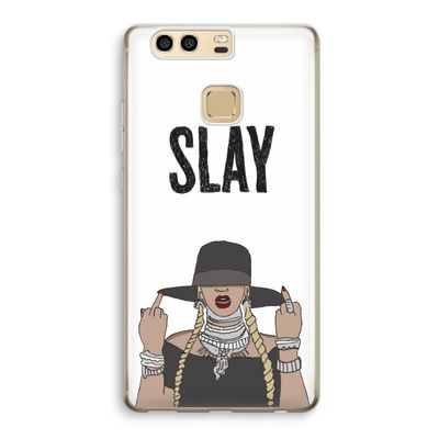 Slay All Day: Huawei P9 Transparant Hoesje