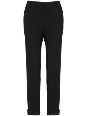 Balmain pantalon fuselé à taille haute - Noir