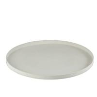 J-Line plateau Rond Klassiek - ijzer - wit - large