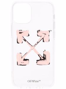 Off-White coque d'iPhone 12 Mini à motif Arrows - Tons neutres