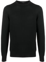 Tagliatore fine-knit virgin-wool jumper - Noir - thumbnail