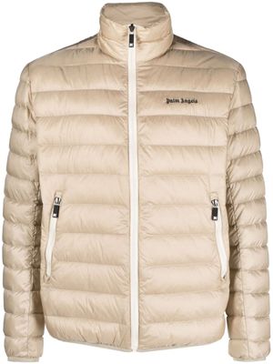 Palm Angels Gewatteerd donsjack - Beige