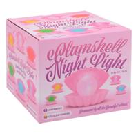 Johntoy Parel nachtlamp roze met usb aansluiting - thumbnail