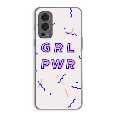 GRL PWR: OnePlus Nord 2 5G Transparant Hoesje