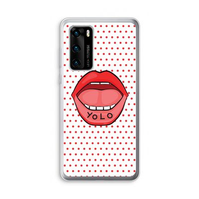 Yolo Denise: Huawei P40 Transparant Hoesje