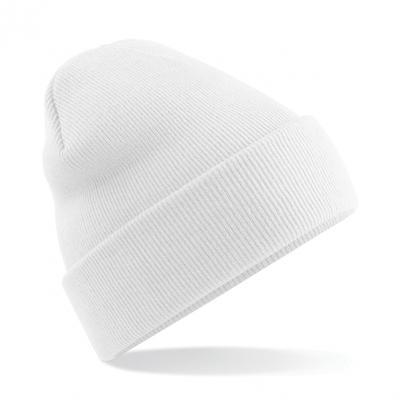 Beechfield Beanie Wintermuts - wit - acryl - volwassenen Beechfield Beanie Wintermuts - wit - acryl - volwassenen